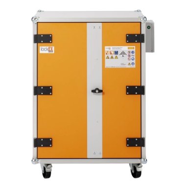 Dulap incarcare baterii litiu-ion lockEx cu role Premium 8/10 230 V