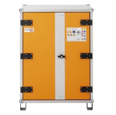 Dulap depozitare si transport baterii litiu-ion lockEx 8/10 cu picioare