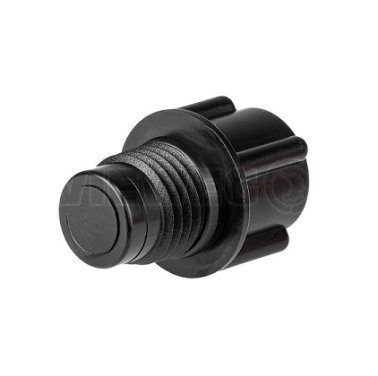 Capac de varf cartus 75/180/240/360/600 ml dozare adeziv monocomponent seria SEMCO din MDPE negru