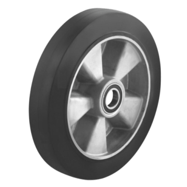 Roata cauciuc elastic, portanta WLL=500 kg, D=250 mm