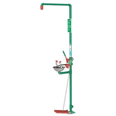 Dus decontaminare corporal si ocular cu rezervor cu fixare pe podea SD-18G85GD