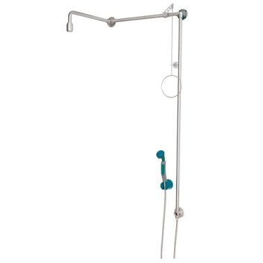 Dus decontaminare corporal si ocular fara rezervor cu fixare pe perete BR 873095