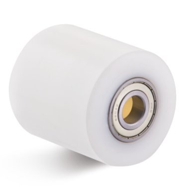 Rola ghidaj poliamida, diametru trecere 20mm, WLL=850 kg, D=82 mm