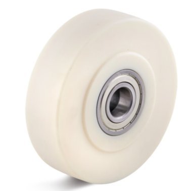 Roata poliamida turnata, rulment cu bile, seria GPA, WLL=1000 kg, D=80 mm