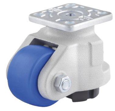 Roata utilaj cu fixare cu flansa, WLL=1000 kg, D=92 mm