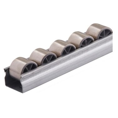 Sina de rulare cu rotite cu bandaj INOX, T=33 mm
