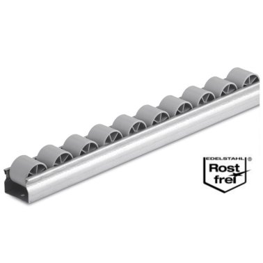 Sina de rulare RU-NVA-XL, rotite gri, T=66 mm, L=4500 mm