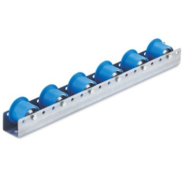 Cale de rulare Colli US-SR40 roata guler otel bandaj PVC, T=166 mm