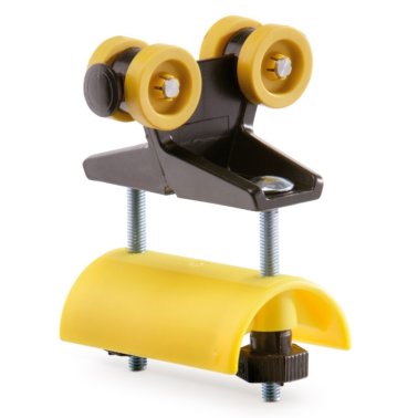 Carucior sina C tip A cu lagar alunecare transport cablu plat, l1=80 mm