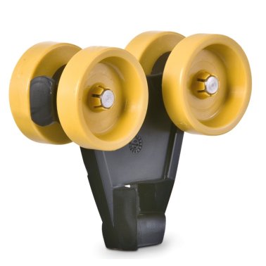 Carucior sina C transport cablu din termoplast cu 4 roti E40