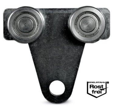 Carucior transport cu ochet sina C din INOX H10