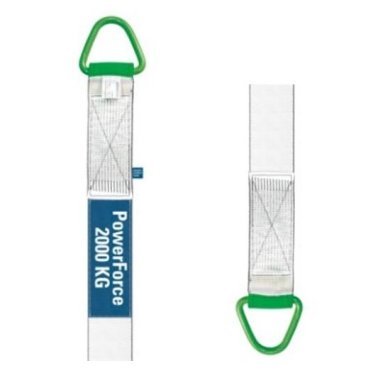 Chinga textila de ridicare PowerForce D1D1 WLL=2000kg, L=3000 mm
