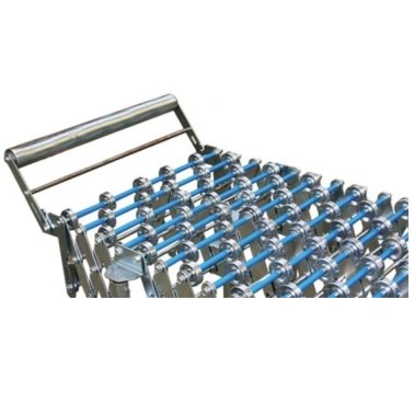 Opritor de capat conveior extensibil rabatabil, latime 300 mm