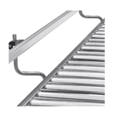 Mana curenta dreapta conveior gravitational LIGHT DUTY, fixare pe o parte