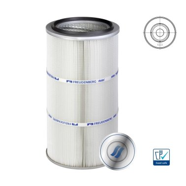 Cartus filtrant pentru praf viledon LP Pro montare Twist&Fix debit 920 m³/h