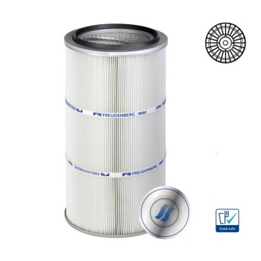 Cartus filtrant pentru praf viledon LP Pro montare Snap&Fix debit 70 m³/h