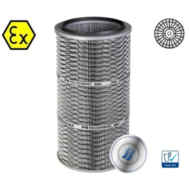 Cartus filtrant pentru praf ATEX viledon LP Pro AX montare Snap&Fix debit 160 m³/h