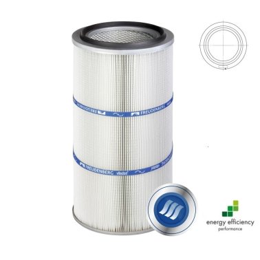 Cartus filtrant pentru praf viledon LP Complete montare DIN deschis debit 1100 m³/h