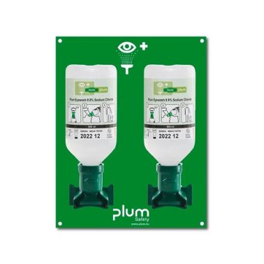 Statie de perete cu doua flacoane solutie oculara UNO 500+500 ml