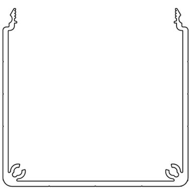 Profil aluminiu compatibil ITEM, Canal I KK8080 80x77mm Lungime=3000mm