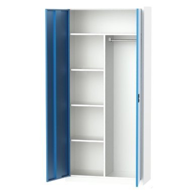 Vestiar metalic cu 4 rafturi si bara umerase 920x400x1950mm