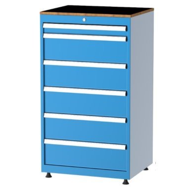 Dulap metalic Seria 75000 cu 6 sertare, 710x570x1200mm