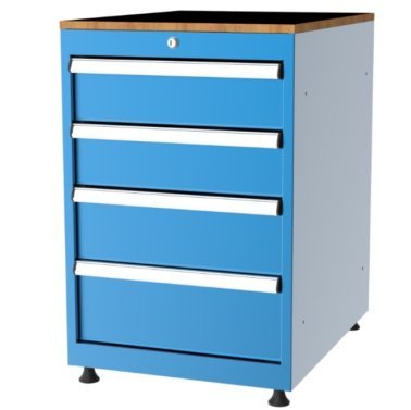 Dulap metalic Seria 57000 cu 4 sertare, 560x725x800mm