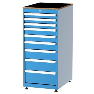 Dulap metalic Seria 57000 cu 9 sertare, 560x725x1200mm