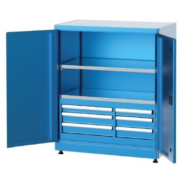 Dulap metalic cu 6 sertare si 1 raft 1010x615x1200mm