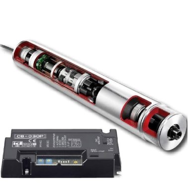 Rola transportoare cu motor PM605KT, Ø 60.5mm, WLL=1000kg, controller extern CB030