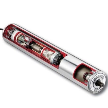 Rola transportoare cu motor PM605XE, Ø 60.5mm, WLL=500kg, controller integrat 