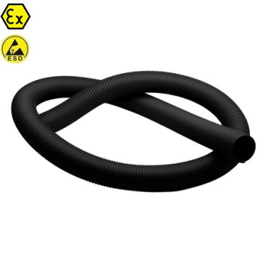 Furtun electroconductiv ATEX Master-PVC LF EL DN 152 mm