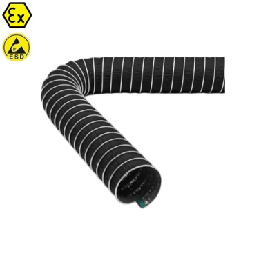 Furtun electroconductiv ATEX Master Clip-PTFE H EL DN 400 mm