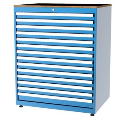 Dulap metalic Seria 11000 cu 14 sertare, 1010x725x1200mm
