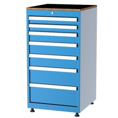 Dulap metalic Seria 5000 cu 7 sertare, 560x570x1000mm