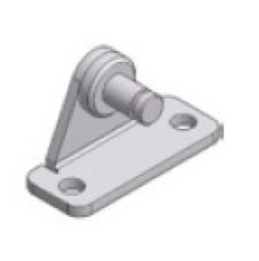 Prindere cu placa cu tija, tip BB 20, Ø6mm, otel zincat