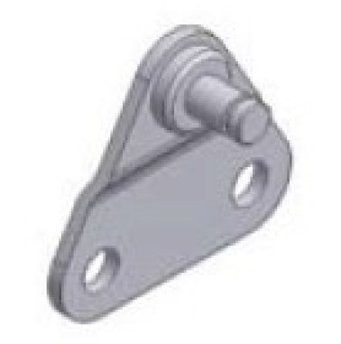 Prindere laterala cu tija tip BB 01, Ø4mm, INOX VA4, W.1.4404 /AISI 316