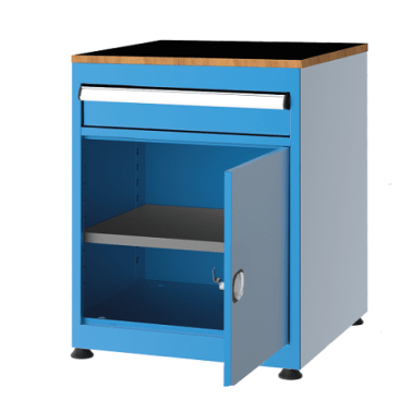 Dulap metalic cu 1 sertar si 1 raft 560x570x700mm