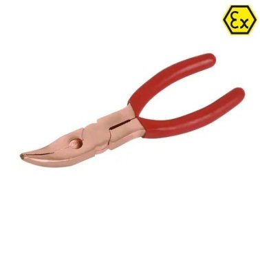 Cleste telefonic unghiular ATEX cupru-beriliu 180 mm