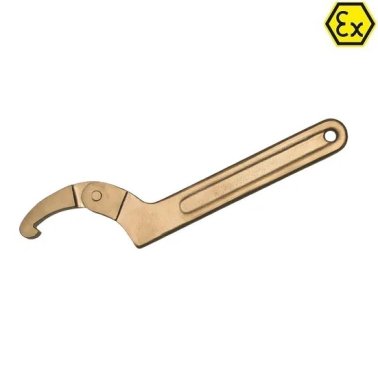 Cheie cu carlig articulata ATEX din bronz special 115-170 mm
