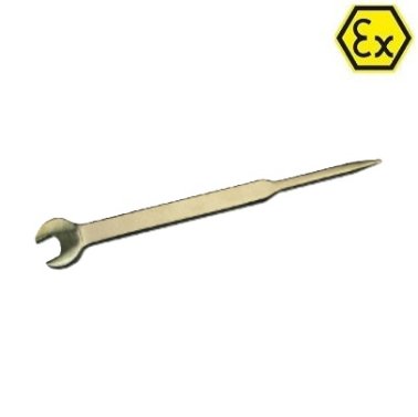 Cheie fixa deschisa cu dorn ATEX bronz special 46 mm