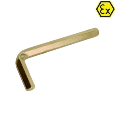 Cheie hexagonala unghiulara ATEX bronz special 2 mm
