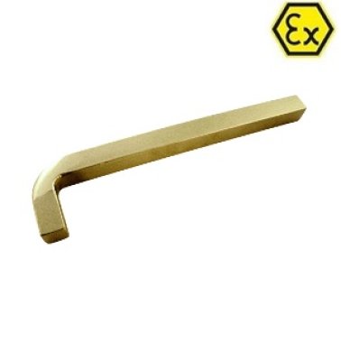 Cheie patrata unghiulara ATEX din bronz special 27 mm