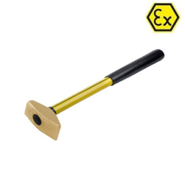Ciocan reparatii ATEX bronz special maner fibra de sticla 1 kg