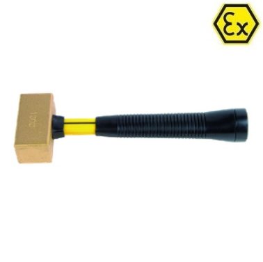 Baros cu doua capete ATEX bronz special maner fibra de sticla 8 kg