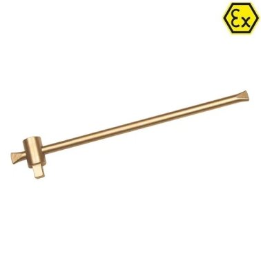 Maner in T pentru clichet 1/2" ATEX din bronz special 320 mm
