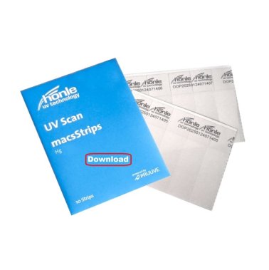 macsStripe - Banda de masurare raze UV lampi UV 700 Hg