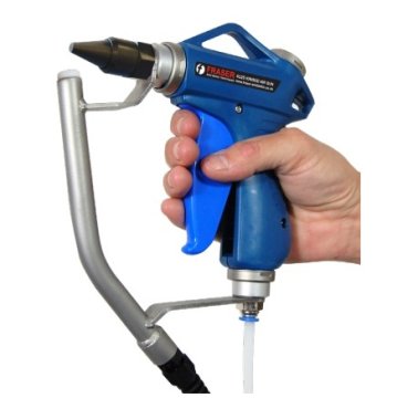 Pistol de ionizare cu aer comprimat alimentare de jos