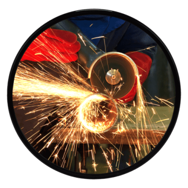 Oglinda universala din acril Vesuvius Ø50 cm