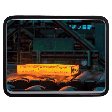 Oglinda INOX rezistenta la temperaturi inalte 60x80 cm